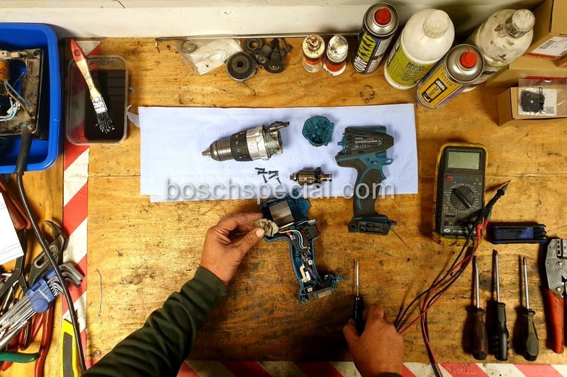 تعمیر دریل شارژی بوش